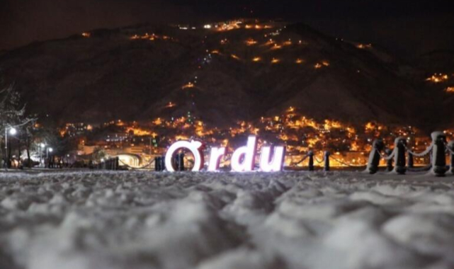 Ordu'da Kar Manzaraları
