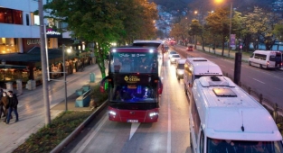 "Ordu gezen" yola çıktı