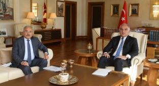 Başkan Güler, Kültür ve Turizm Bakanı Mehmet Nuri Ersoy’u ziyaret etti