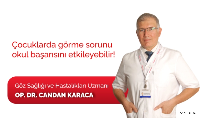 Çocuklarda görme sorunu okul başarısını etkileyebilir!