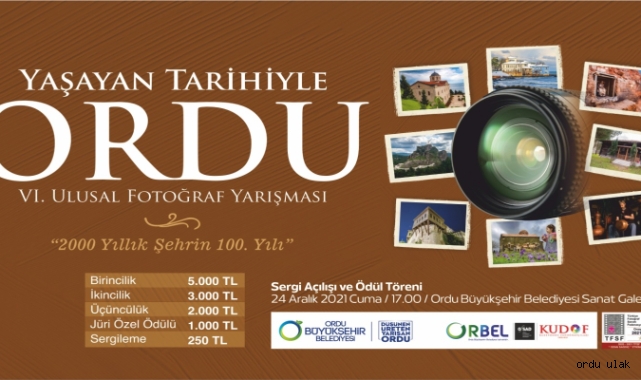 Yaşayan tarihiyle Ordu VI. Fotoğraf yarışması sonuçlandı