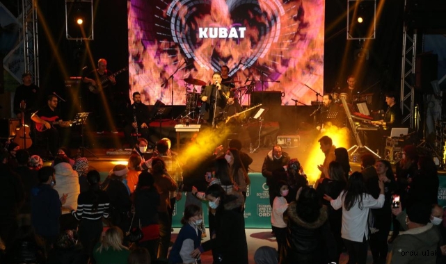Ordu'da Kubat rüzgârı esti