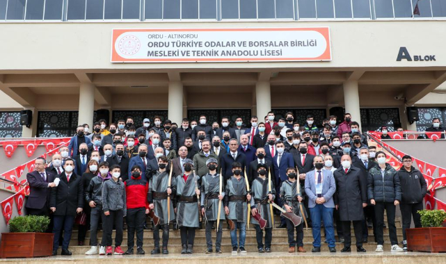 Bakan Özer, Ordu TOBB Mesleki ve Teknik Anadolu Lisesi’nin Açılış Törenine Katıldı