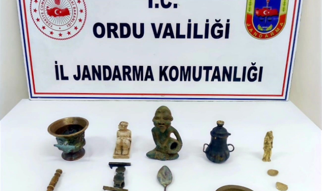 Ordu'da tarihi eser kaçakçılığına operasyon