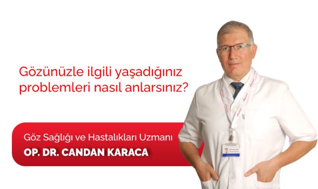 Gözünüzle ilgili yaşadığınız problemleri nasıl anlarsınız?