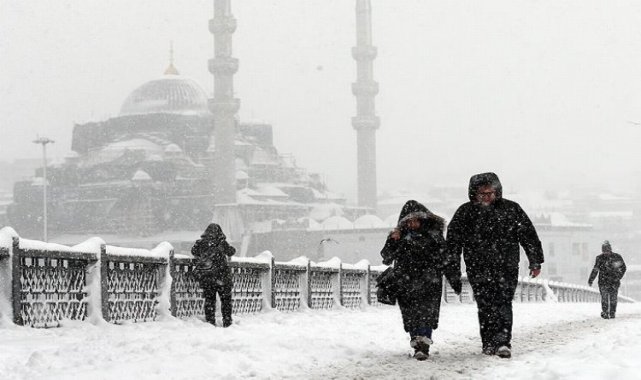 İstanbul için kar uyarısı