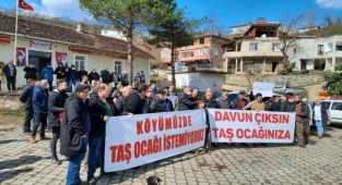 Kayaköylüler isyanda! "Davun çıksın taşocağınıza"