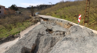 Ordu'da 256 heyelan meydana geldi