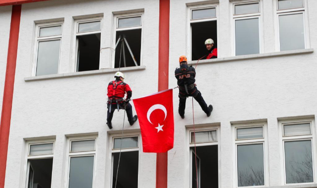 Ordu'da Deprem, Yangın ve Tahliye Tatbikatı Yapıldı