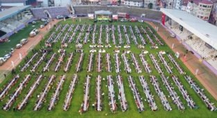 Altınordu "şehir iftarı" 10 bin'i aşkın Altınordulu'nun katılımı ile gerçekleşti