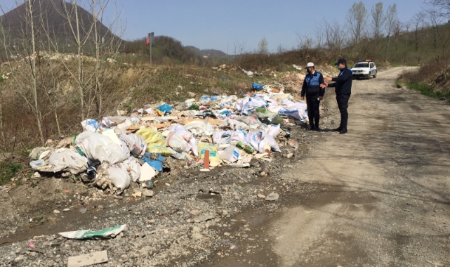 Ordu'da zabıta ekiplerinden kaçak harfiyat denetimi