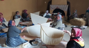 Anadolu’da Yufka ekmeğe dönüş başladı.