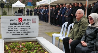 Arefe gününde Ordulu Şehitler dualarla yad edildi