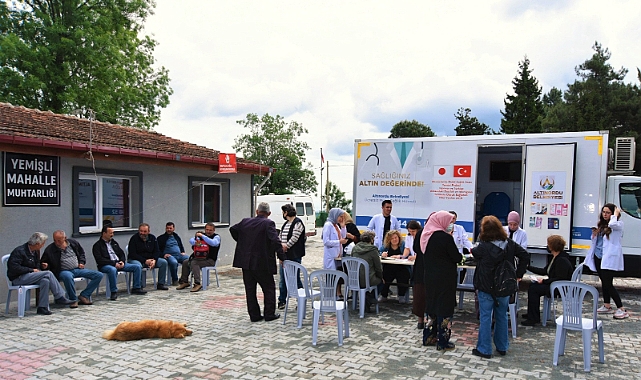 Mobil Sağlık Tarama Orduluların hizmetinde