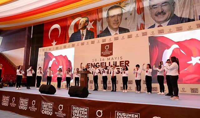 Ordu Büyükşehir engelli bireylerin yanında
