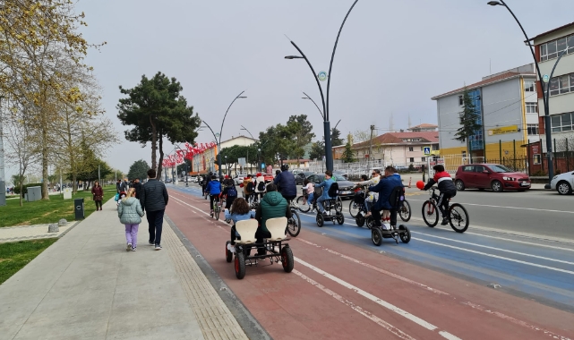Ordu'da bisiklet yollarına yeni düzenlemeler getirildi