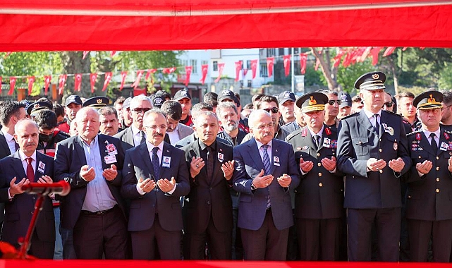 Şehidimizi dualar eşliğinde son yolculuğuna uğurladık