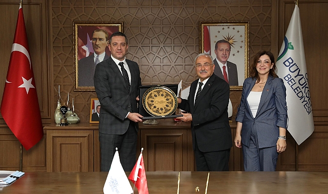 TBB Başkanı Erinç Sağkan’dan Başkan Güler’e ziyaret