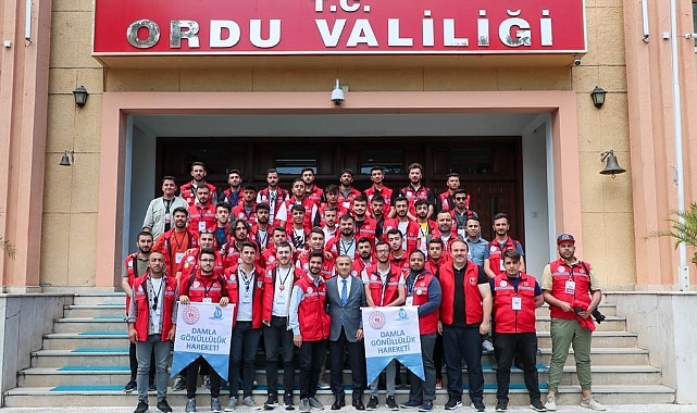 Üniversiteli gençlerden Vali Sonel’e ziyaret