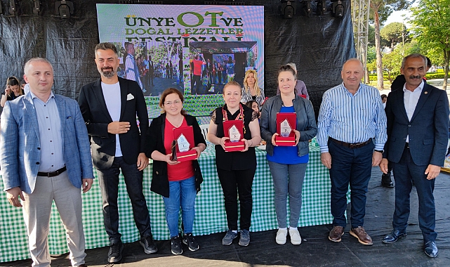 Ünye Ot ve Doğal Lezzetler Festivali düzenlendi