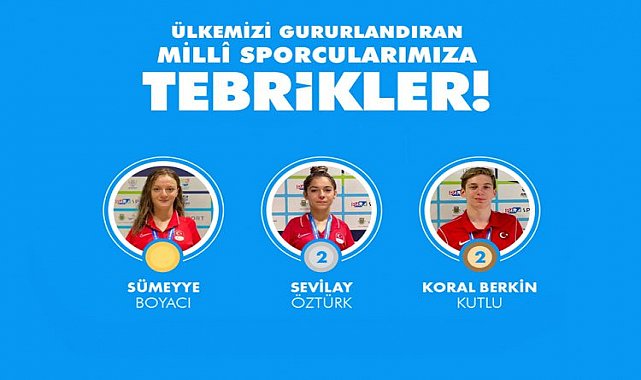 Cumhurbaşkanı Erdoğan'dan milli sporculara tebrik