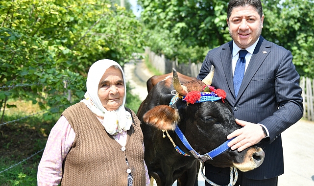 Fatma Nine'ye Başkan Tören'den sürpriz
