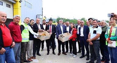 Ordu'da çiftçilere 750 adet hindi palazı dağıtıldı