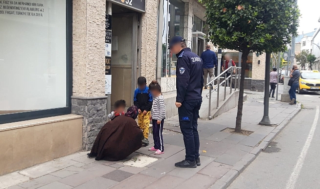Ordu'da dilenci operasyonu