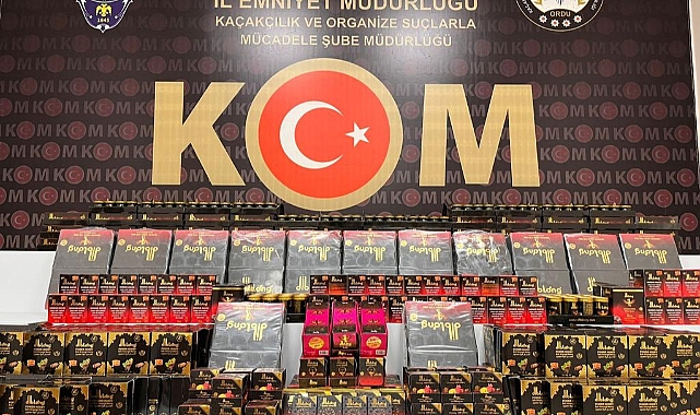 Ordu'da PANGEA XV operasyonunda sahte ürünler ele geçirildi