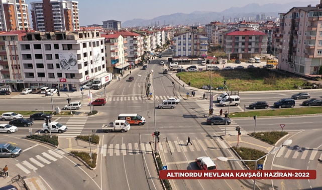 Ordu'da yeni kavşaklar trafiği rahatlattı