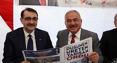 Enerji bakanlığı’ndan büyükşehir belediyesi’ne asfalt bitüm malzemesi desteği