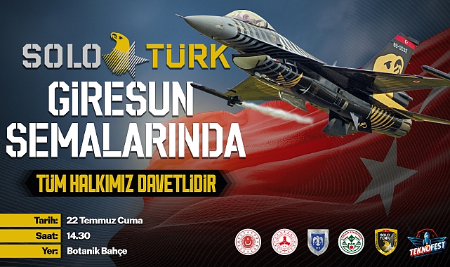 SOLOTÜRK Giresun Semalarında!
