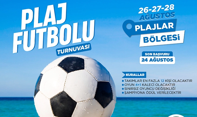 Giresun plaj futbolu başlıyor