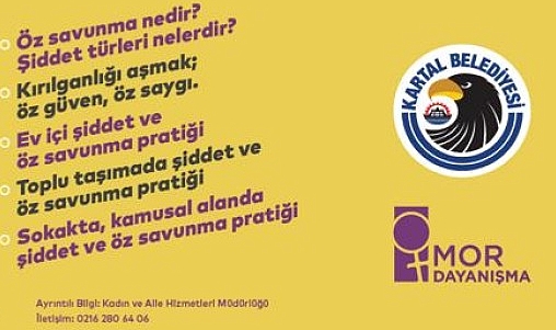 Kartal’da Kadınlar İçin Öz Savunma Atölyesi’nin yeni kayıtları başlıyor