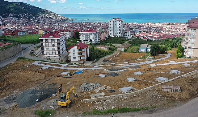 Büyükşehir Altınordu'da yeni yaşam alanları yapıyor