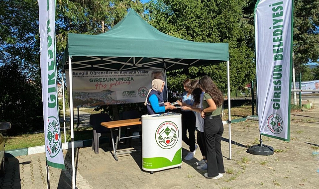 Giresun'da Üniversite öğrencilerini karşılamak için stadlar kuruldu
