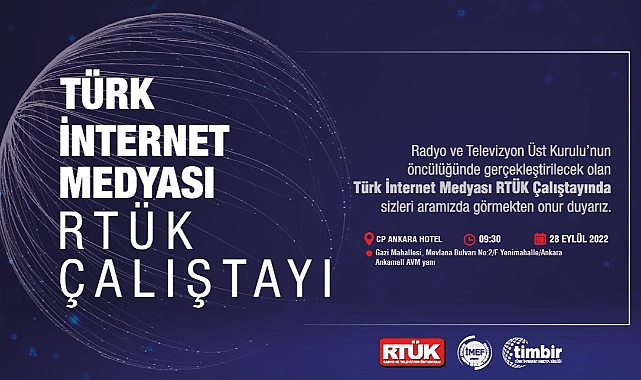 RTÜK İnternet medya temsilcileriyle buluşuyor