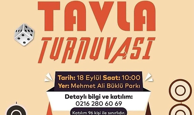 Tavla Turnuvası Başlıyor