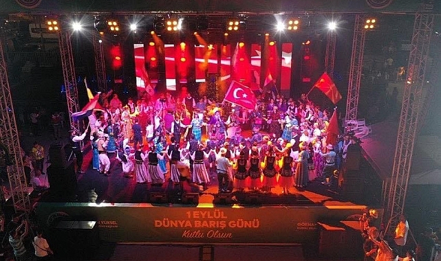Uluslararası Halk Oyunları Festivali sona erdi