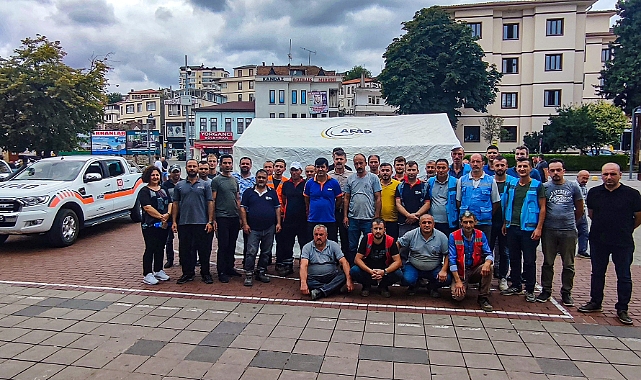 Ünye’de “AFAD yerel destek ekibi” oluşturuldu