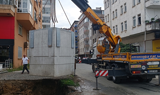 Ünye’de modern atık bertaraf çalışmaları