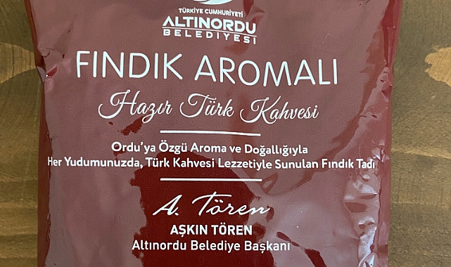 Altınordu Belediyesi'nden aromalı Türk Kahvesi