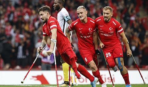 Ampute Milli Takımımız, Angola'yı 4-1 yenerek Dünya Şampiyonu oldu