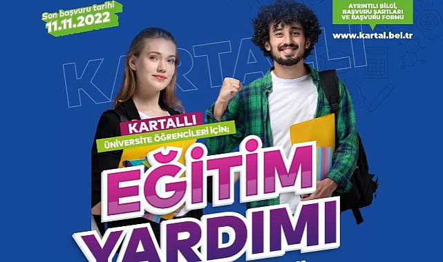 Kartal Belediyesi’nden Üniversite Öğrencilerine Eğitim Yardımı