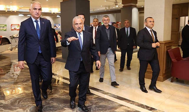 Ordu Bütükşehir Belediyesi Kültür Bakanı Ersoy'u ağırladı