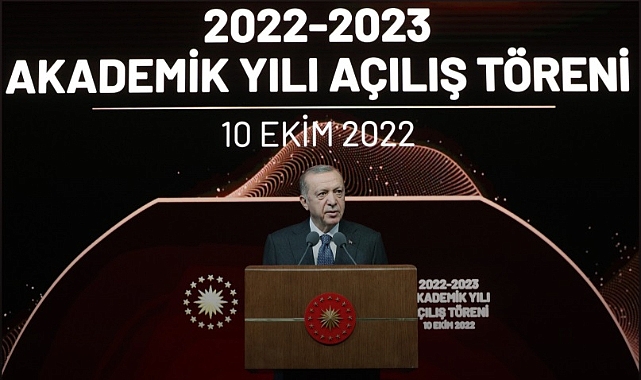 Yükseköğretim Akademik Yıl Açılış Töreni gerçekleştirildi