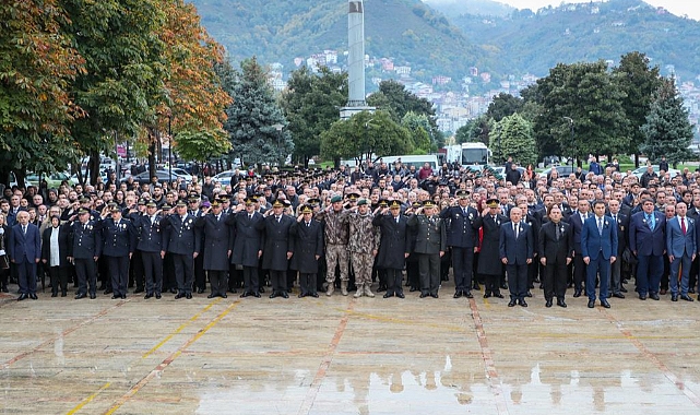 Büyük Önder Atatürk Törenlerle Anıldı