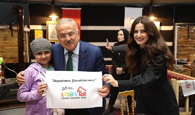 Büyükşehir lösemili çocukları unutmadı