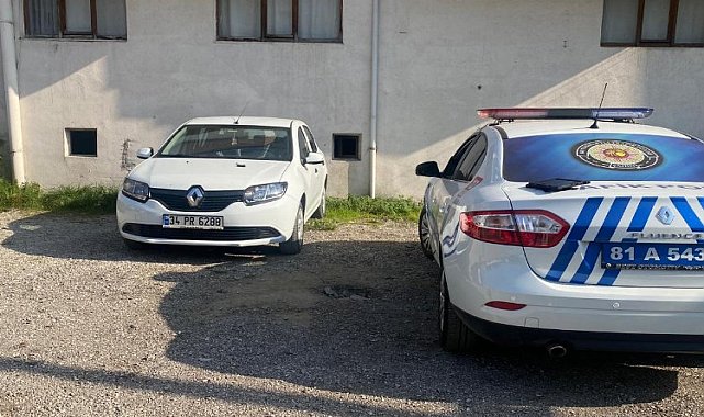 Haciz yakalamalı aracına başka plaka takan şahıs yakalandı