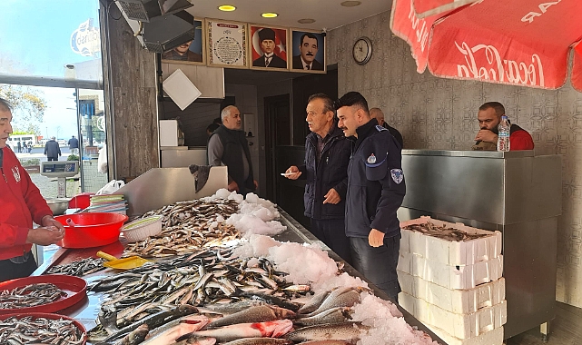 Ordu'da balık tezgahları yenilendi